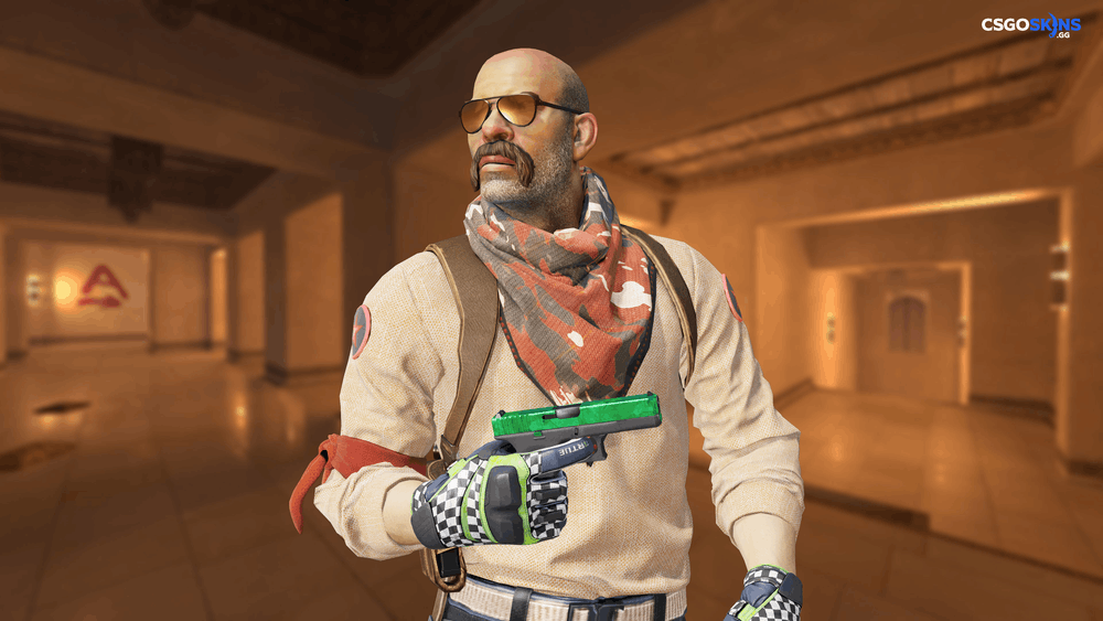 Glock-18 | Gamma Doppler Emerald Artwork