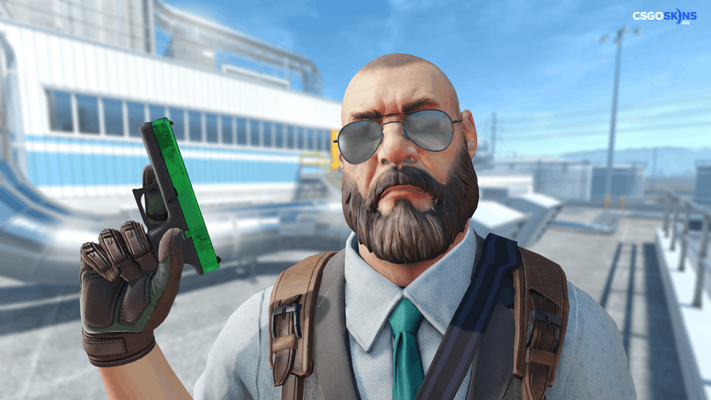 Glock-18 | Gamma Doppler Emerald Artwork