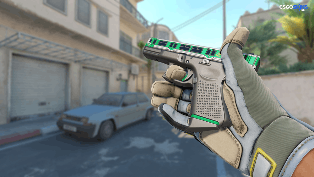 Glock-18 | Green Line Artwork