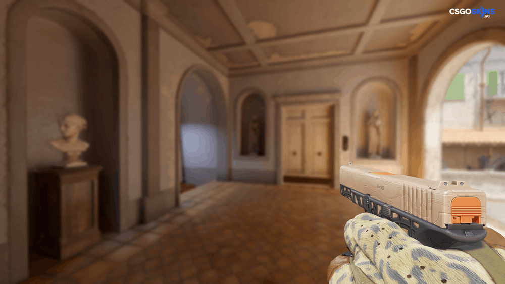 Glock-18 | Ifrit Lattice Artwork