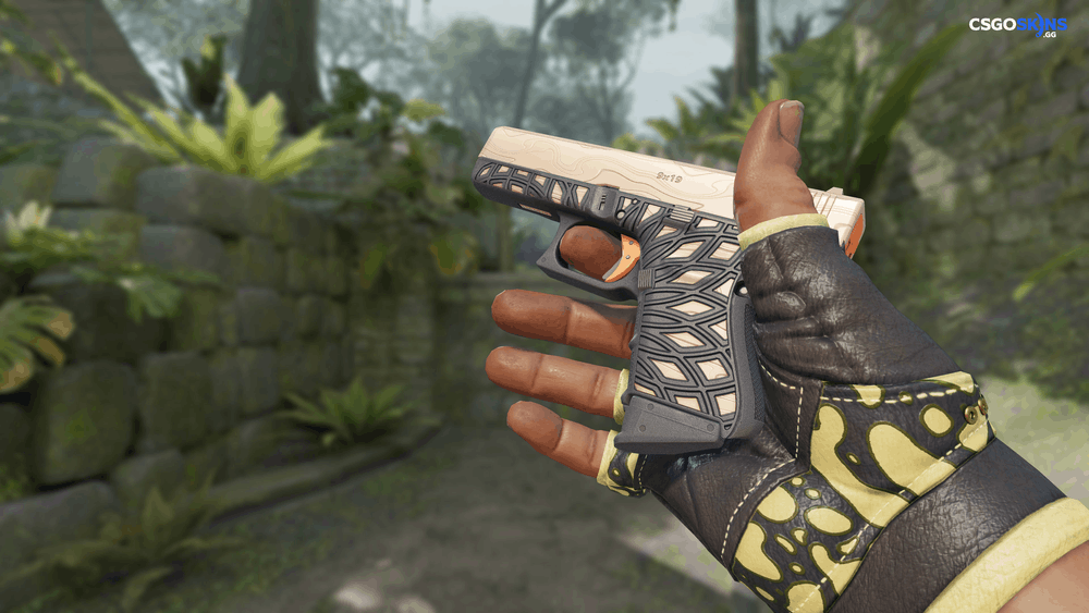 Glock-18 | Ifrit Lattice Artwork