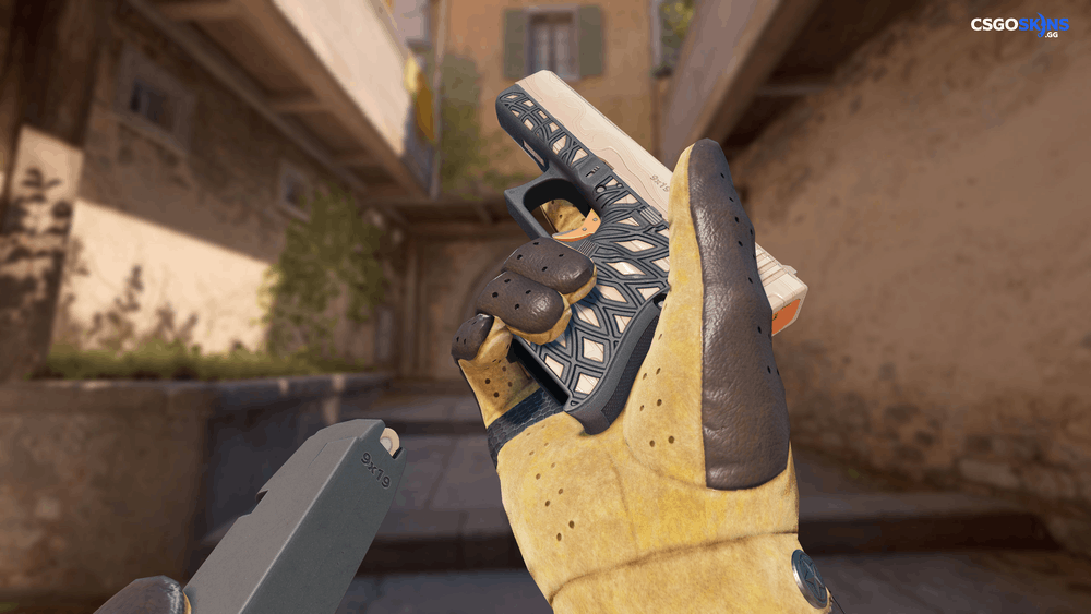 Glock-18 | Ifrit Lattice Artwork