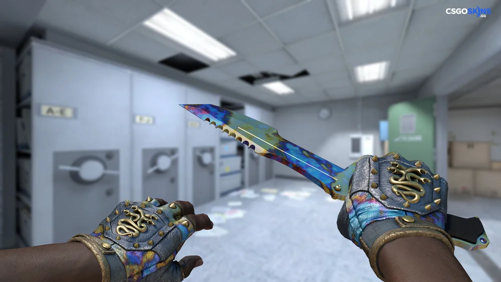 ★ Huntsman Knife | Case Hardened Artwork