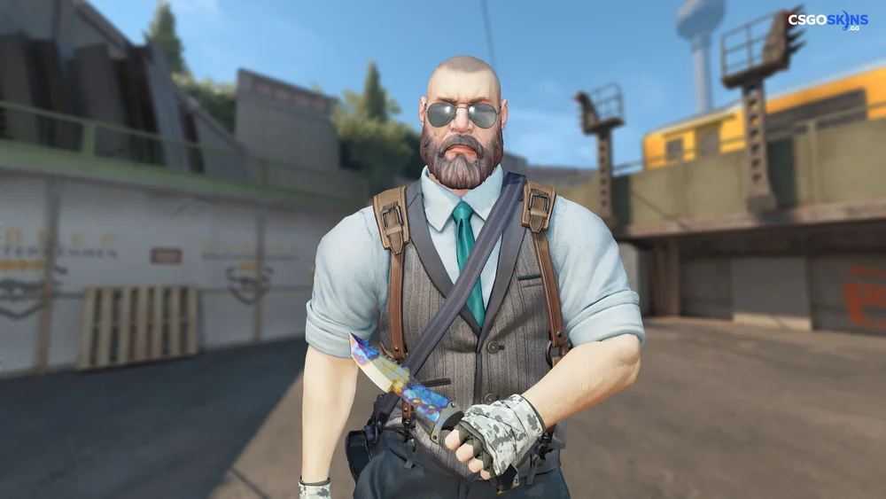 ★ Huntsman Knife | Case Hardened Artwork