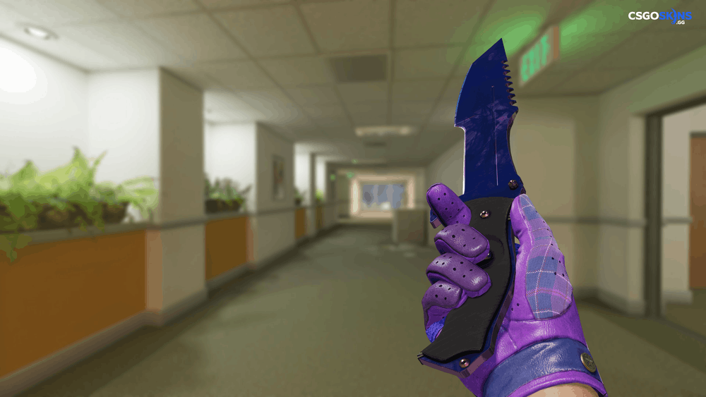 ★ Huntsman Knife | Doppler Black Pearl Artwork
