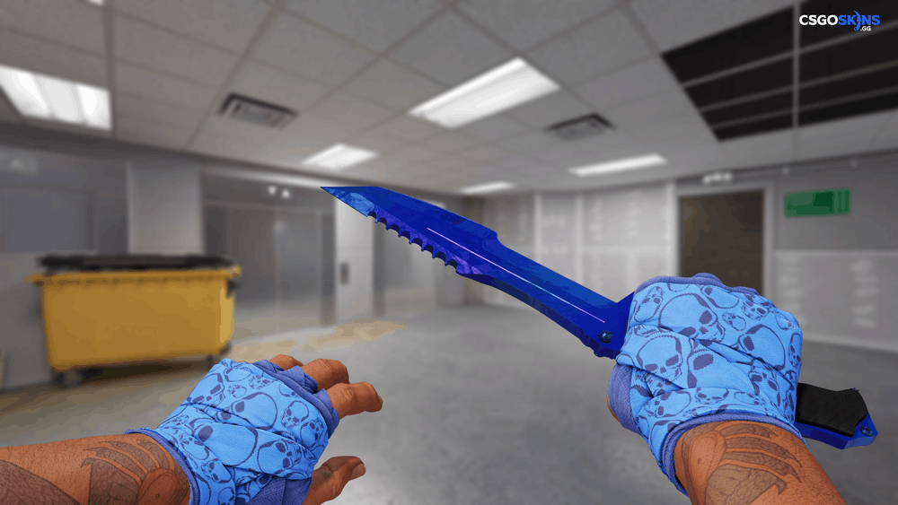 ★ Huntsman Knife | Doppler Sapphire Artwork