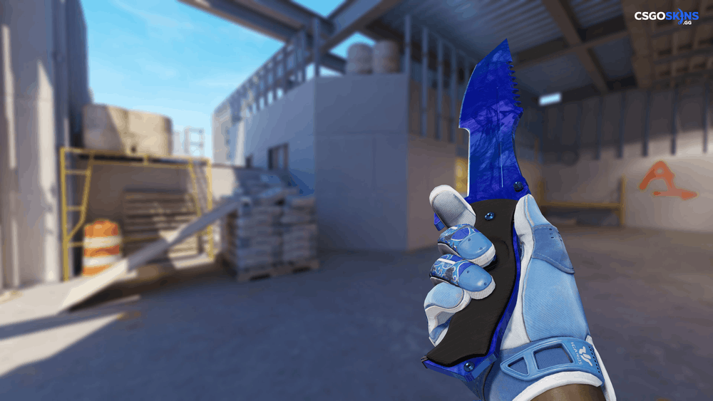 ★ Huntsman Knife | Doppler Sapphire Artwork