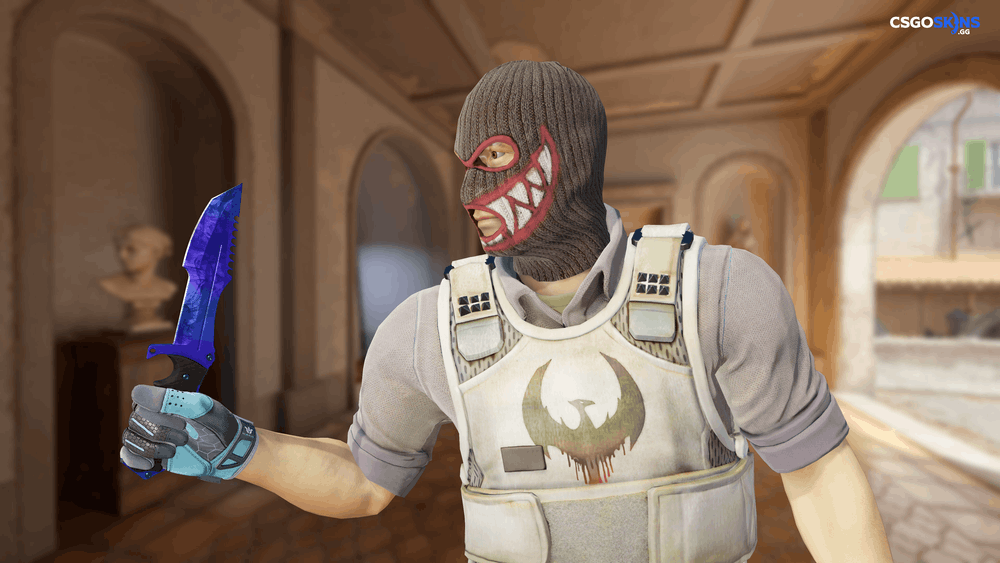 ★ Huntsman Knife | Doppler Sapphire Artwork