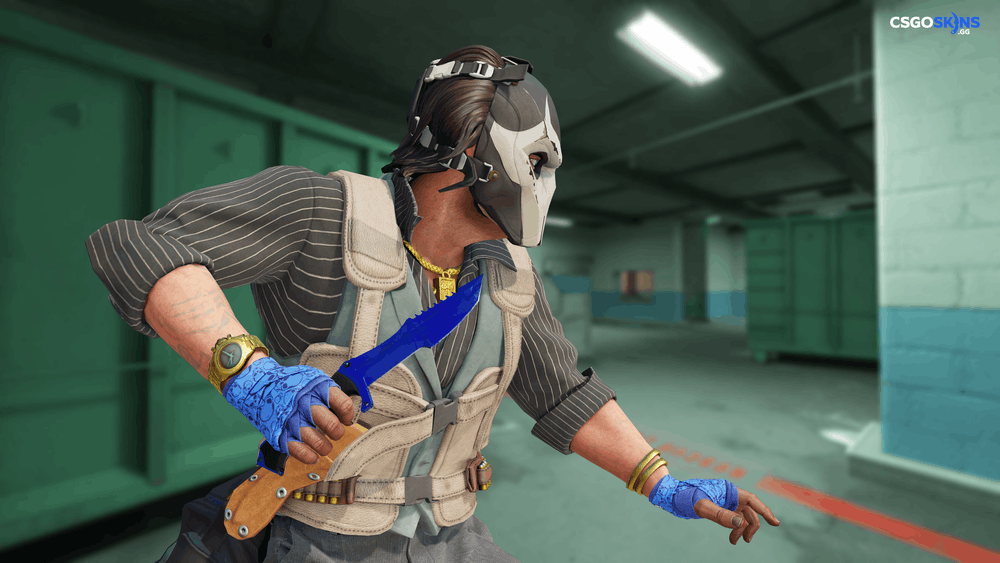 ★ Huntsman Knife | Doppler Sapphire Artwork