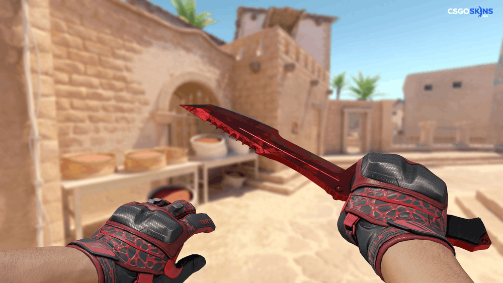 ★ Huntsman Knife | Doppler Ruby Artwork