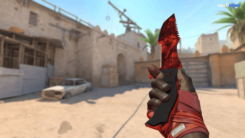 ★ Huntsman Knife | Doppler Ruby Artwork