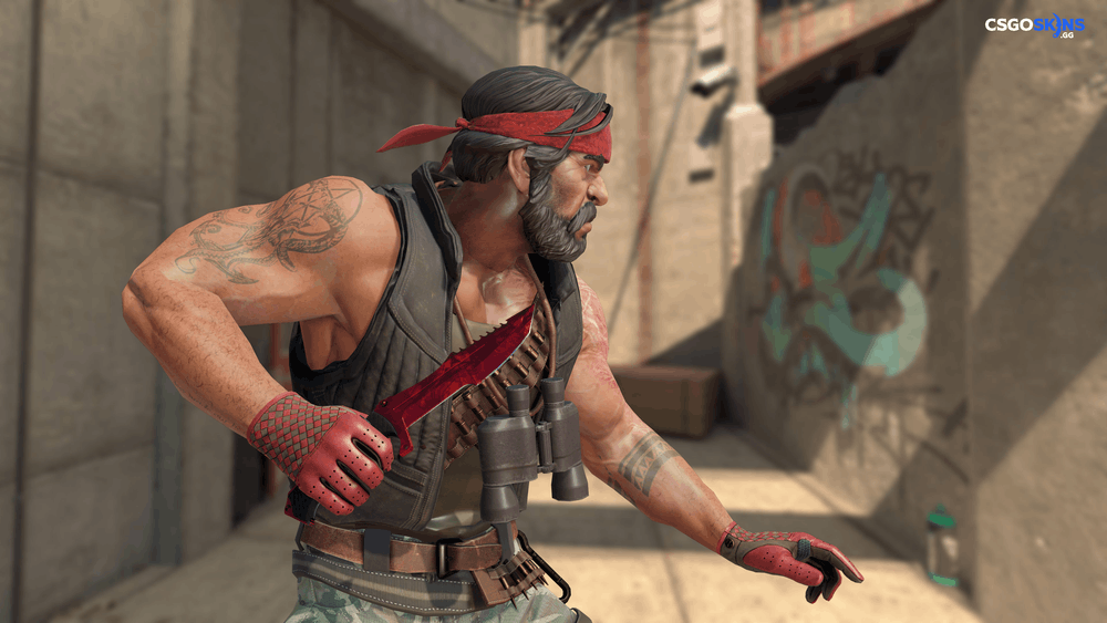 ★ Huntsman Knife | Doppler Ruby Artwork