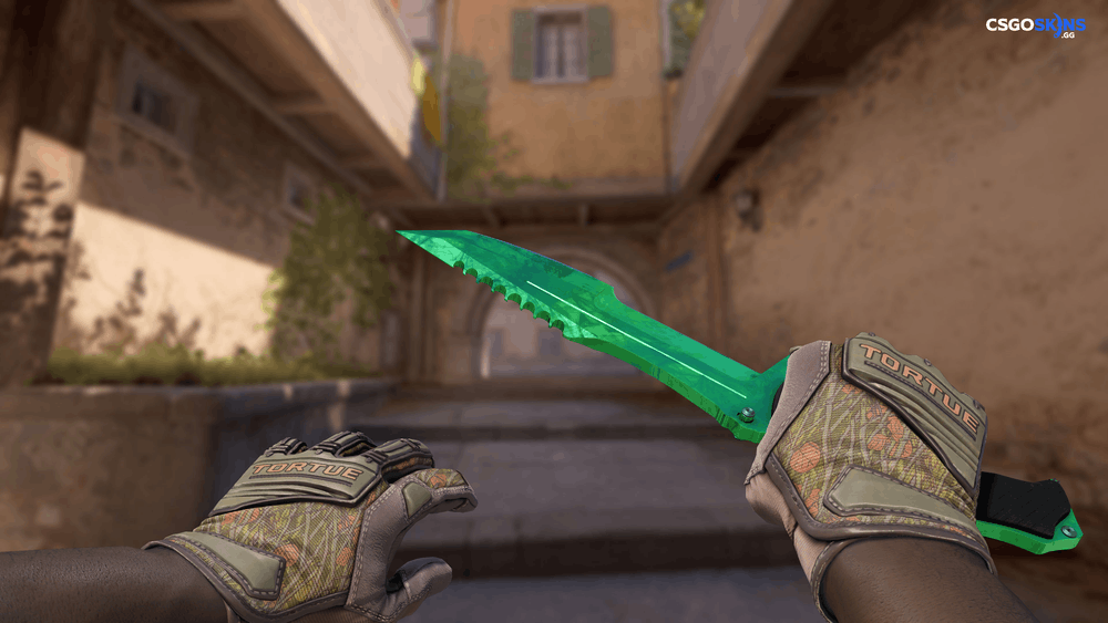 ★ Huntsman Knife | Gamma Doppler Emerald Artwork