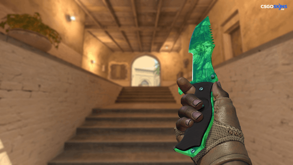 ★ Huntsman Knife | Gamma Doppler Emerald Artwork