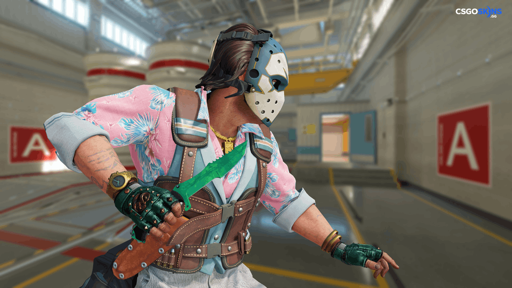 ★ Huntsman Knife | Gamma Doppler Emerald Artwork