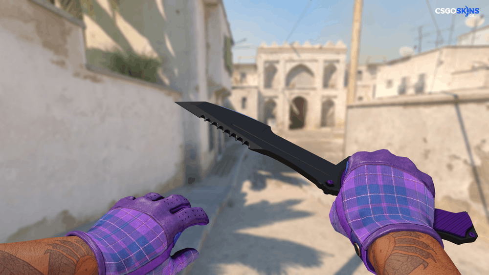 ★ Huntsman Knife | Ultraviolet Artwork