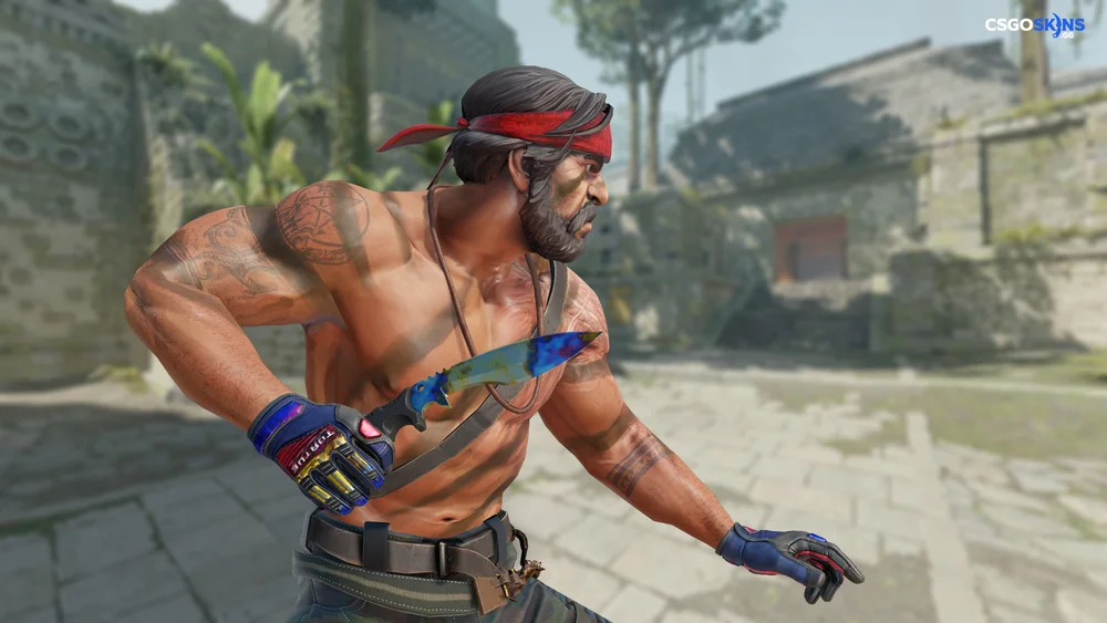 ★ Kukri Knife | Case Hardened Artwork