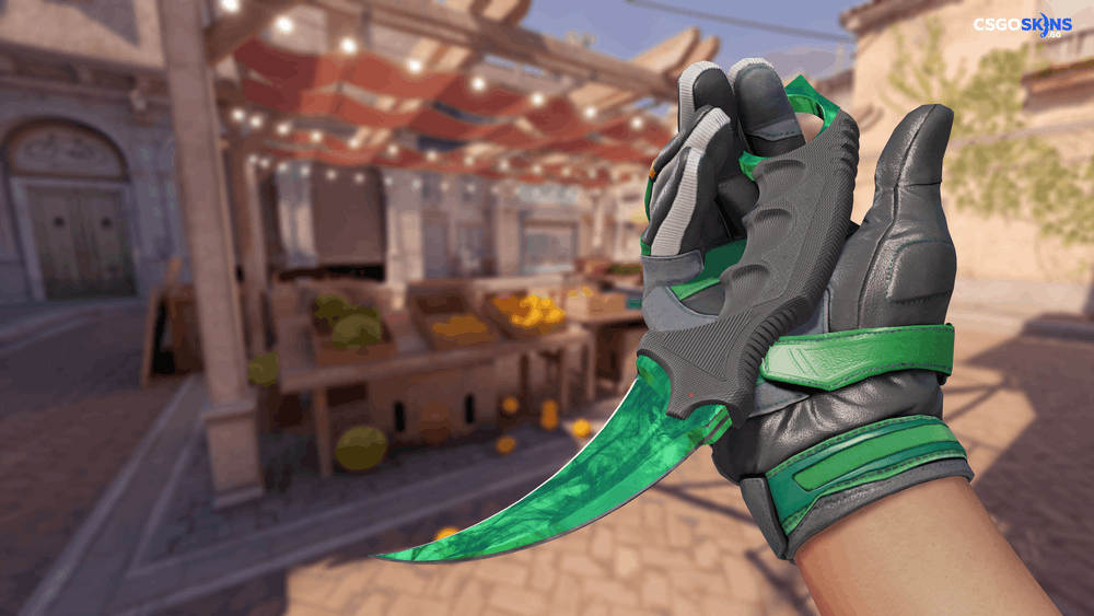 ★ Karambit | Gamma Doppler Emerald Artwork