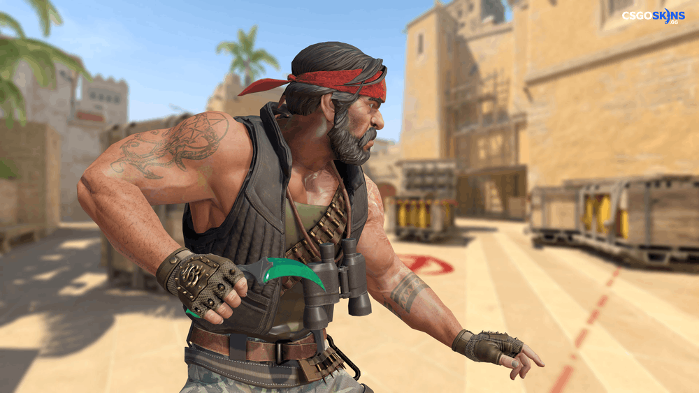 ★ Karambit | Gamma Doppler Emerald Artwork