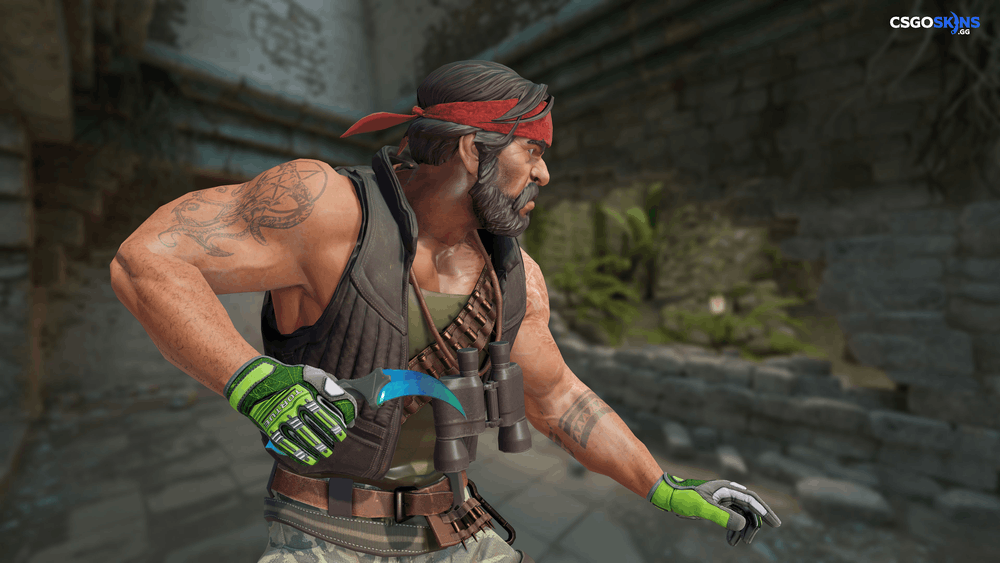 ★ Karambit | Gamma Doppler Phase 3 Artwork