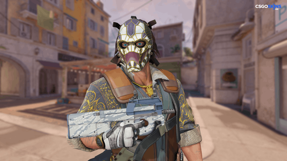 P90 | Blue Tac Artwork