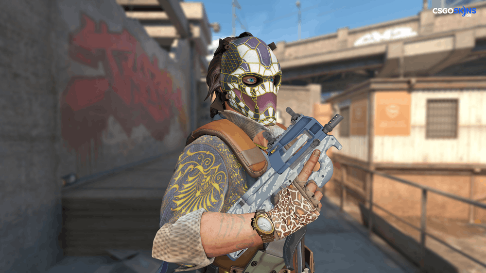 P90 | Blue Tac Artwork