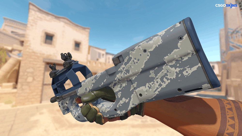 P90 | Blue Tac Artwork