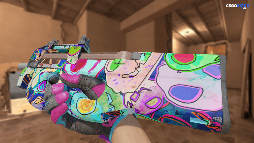 P90 | Death by Kitty Artwork