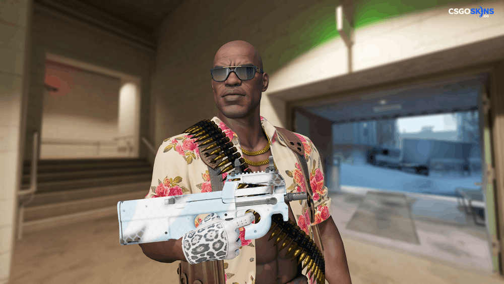 P90 | Glacier Mesh Artwork