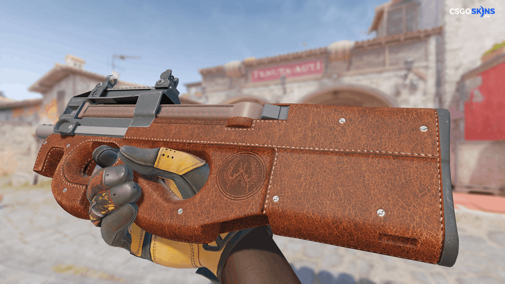 P90 | Leather Artwork