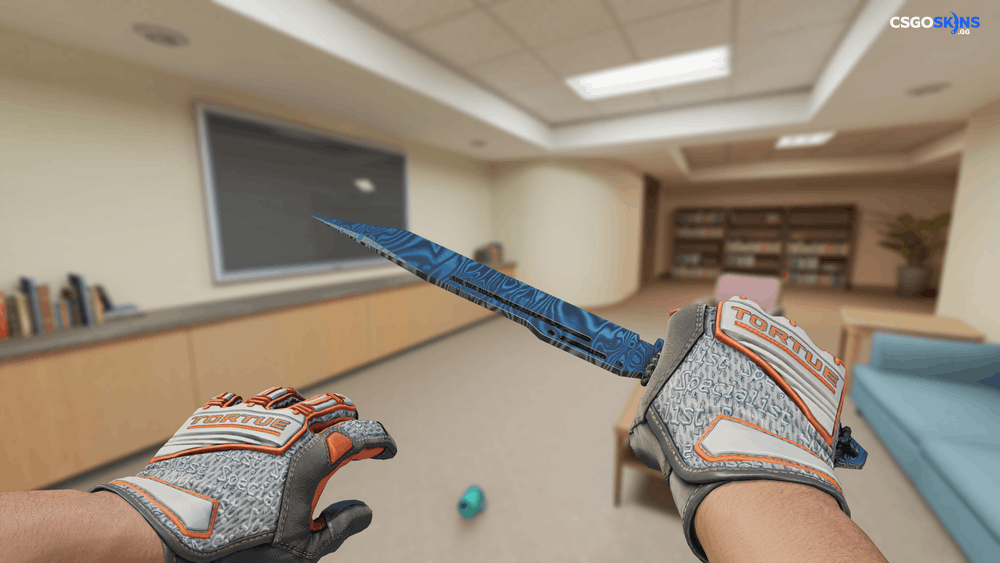 ★ Paracord Knife | Damascus Steel Artwork