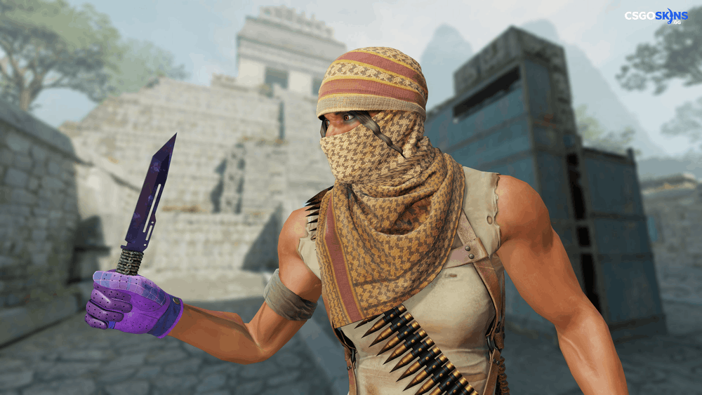 ★ Paracord Knife | Doppler Black Pearl Artwork