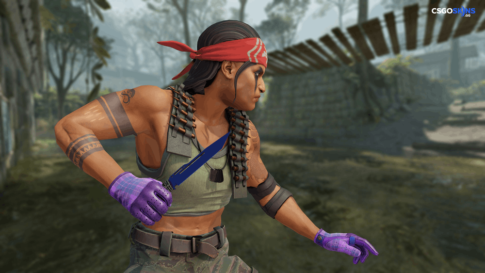 ★ Paracord Knife | Doppler Black Pearl Artwork