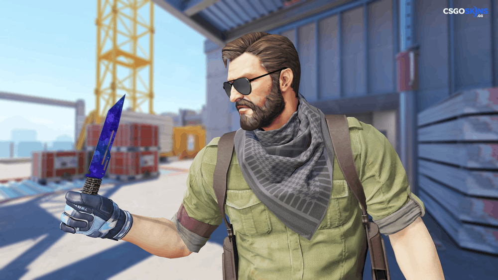 ★ Paracord Knife | Doppler Sapphire Artwork