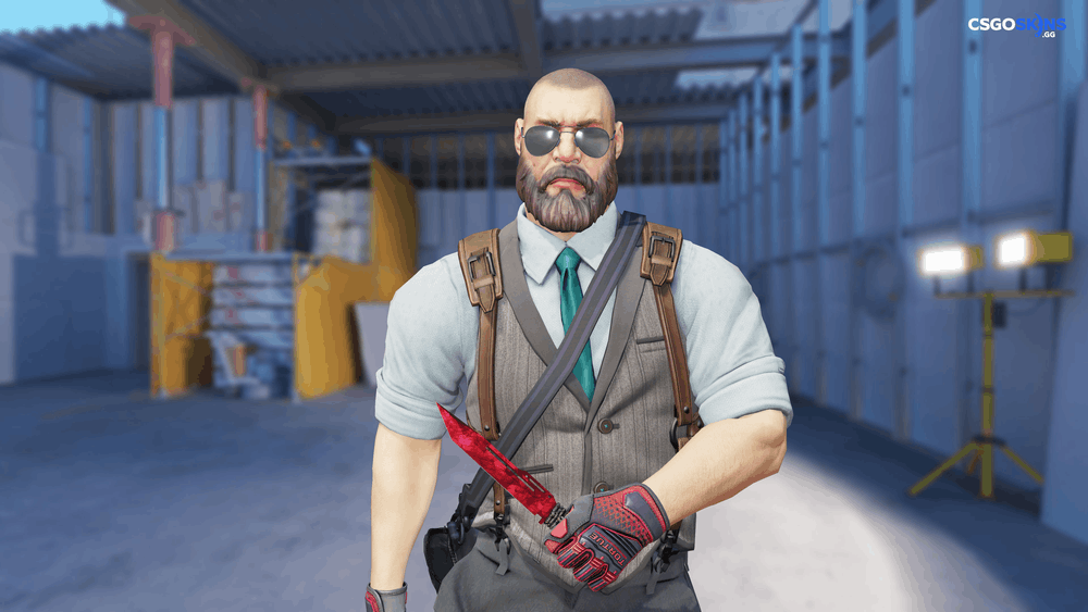 ★ Paracord Knife | Doppler Ruby Artwork