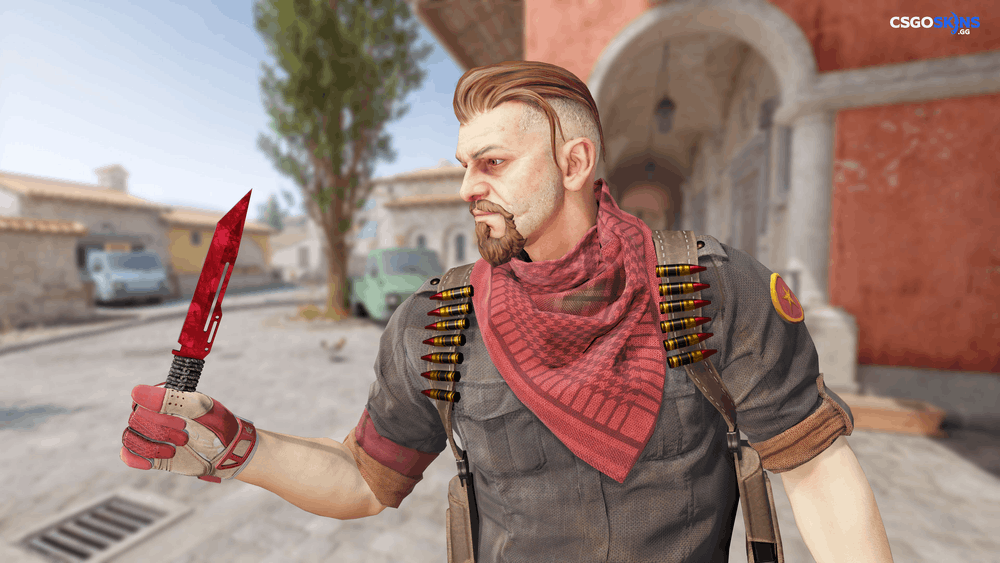 ★ Paracord Knife | Doppler Ruby Artwork