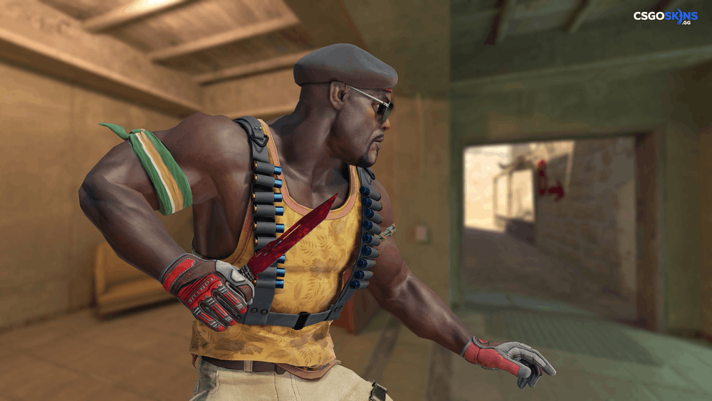 ★ Paracord Knife | Doppler Ruby Artwork