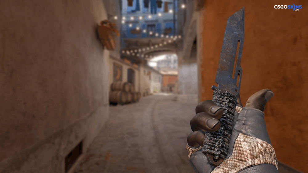 ★ Paracord Knife | Rust Coat Artwork