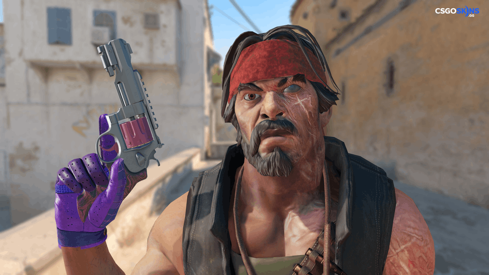 R8 Revolver | Mauve Aside Artwork