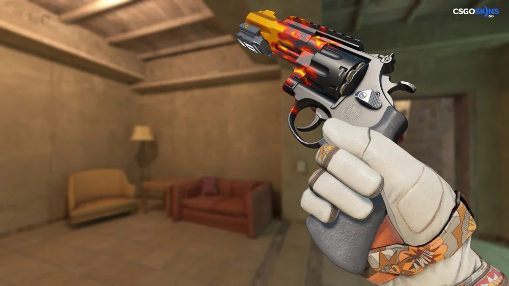 R8 Revolver | Blaze Artwork