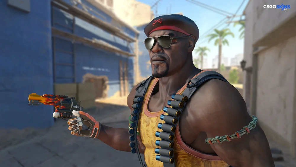 R8 Revolver | Blaze Artwork