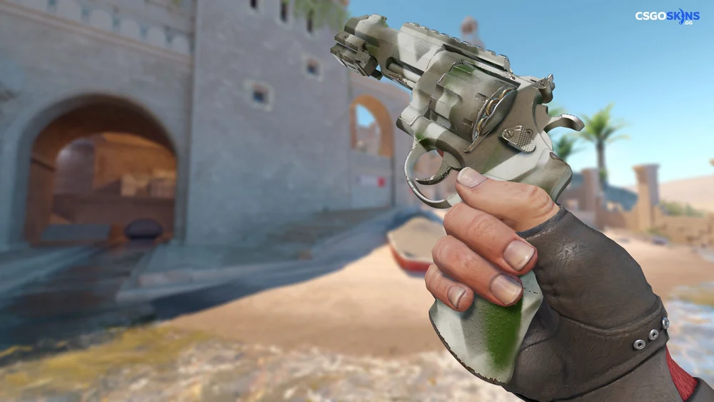 R8 Revolver | Bone Mask Artwork