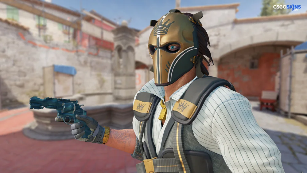 R8 Revolver | Canal Spray Artwork