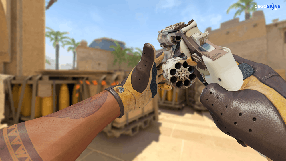 R8 Revolver | Desert Brush Artwork