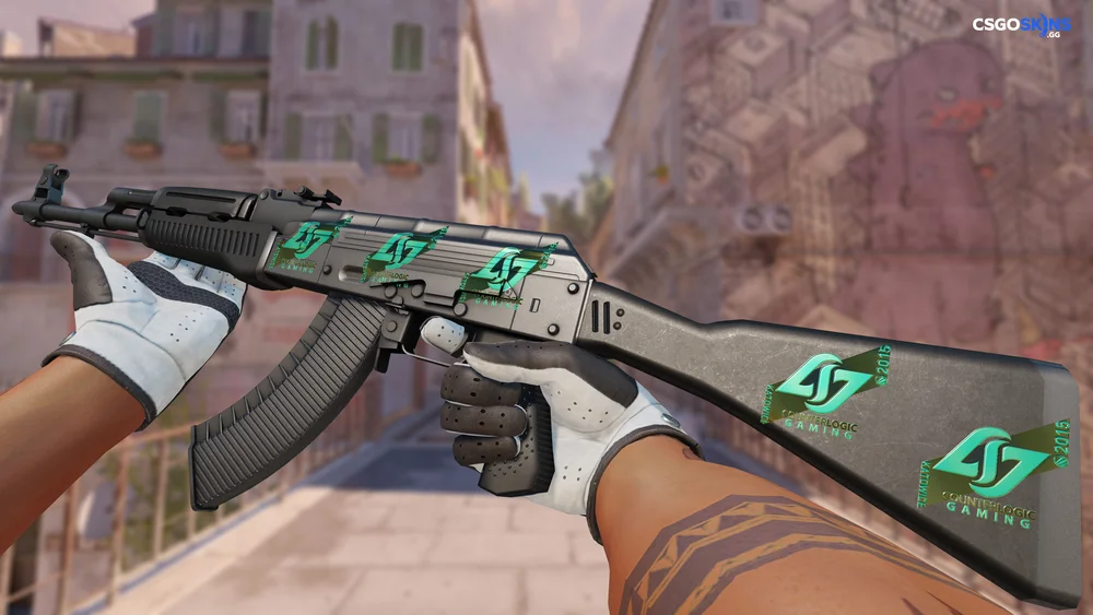 Sticker | Counter Logic Gaming (Gold) | Katowice 2015 Artwork