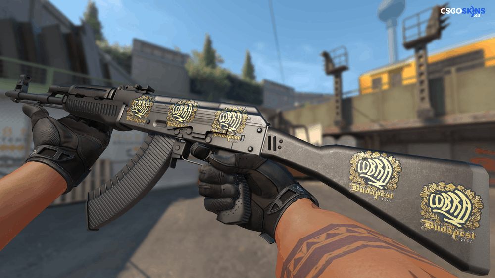 Sticker | cobra (Gold) | Budapest 2025 Artwork