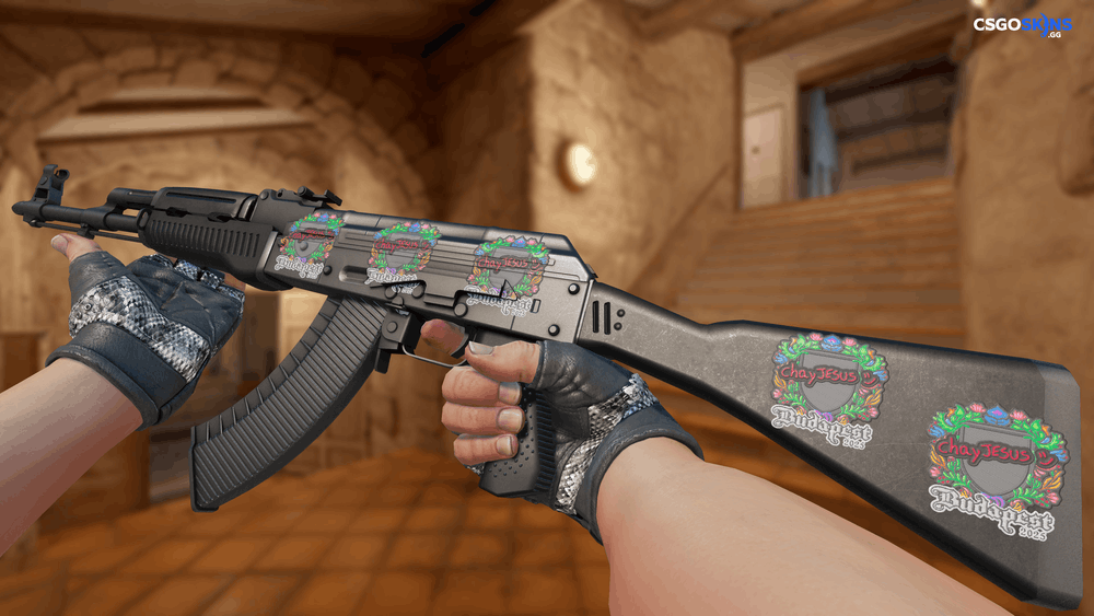 Sticker | chayJESUS (Embroidered) | Budapest 2025 Artwork