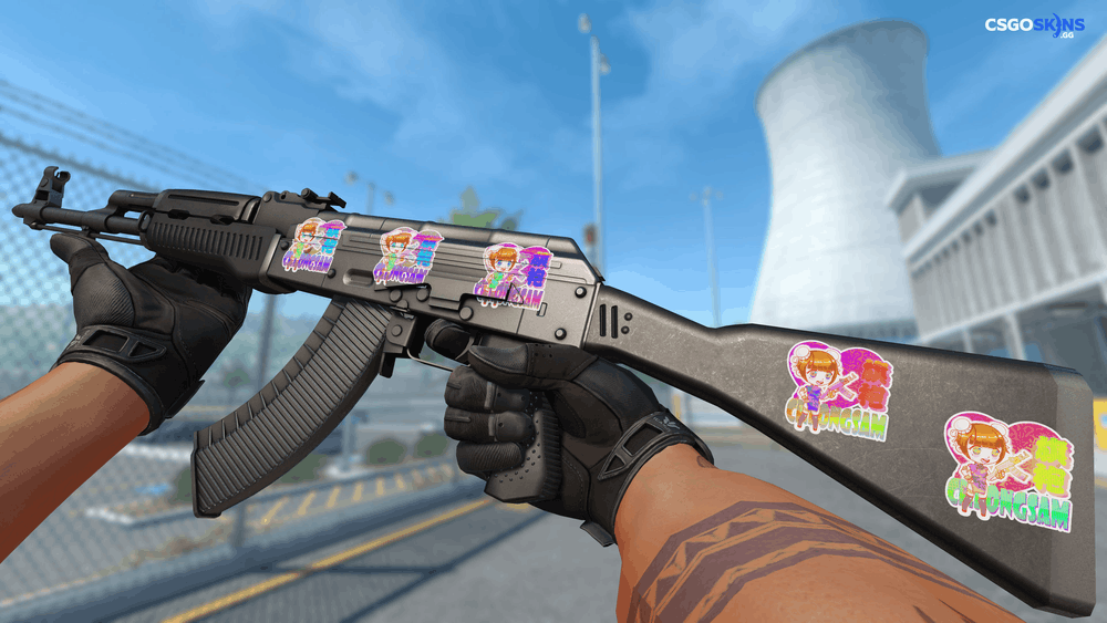 Sticker | Cheongsam (Holo) Artwork