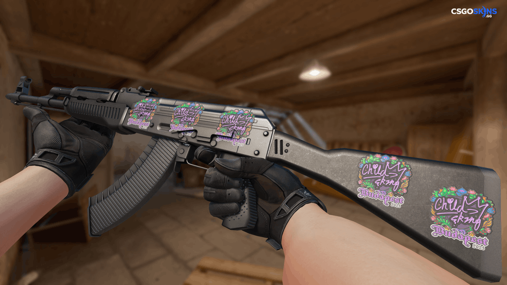 Sticker | ChildKing (Embroidered) | Budapest 2025 Artwork