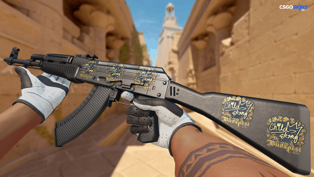 Sticker | ChildKing (Gold) | Budapest 2025 Artwork